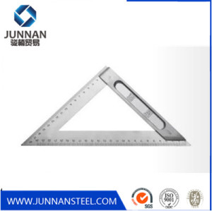 High Quality 7inch 12inch Custom Aluminum Triangle Angle Square Ruler