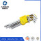 Industrial 9pcs flat head extra long hex key wrench set