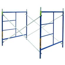 What's the right way to set up the scaffold tube?