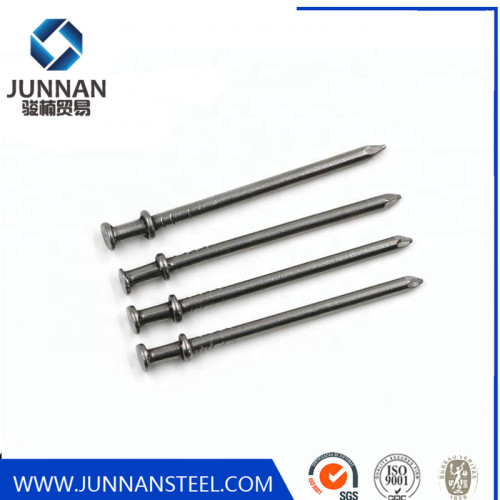 Factory Polish Galvanized nails Two Double Head Wire Duplex Nail
