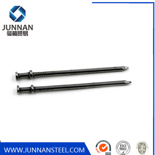 Supply Sharp Diamond Point polished double headed nails two head nail Duplex Head Nail