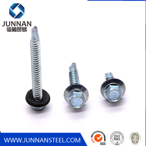 Galvanized Hex Self Drilling Screws Roofing Plating Color Hexagon self Drilling Screw for Wood