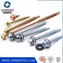 Hex Metal Self Drilling Tek Screw Roofing Class 3/4/B8 Galvanised SDS nails