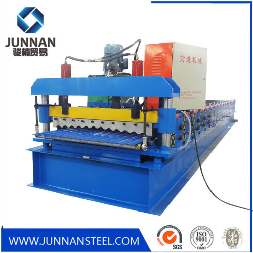 Factory direct sale Manufacturer Trapezoidal Metal Roof Sheet Roll Forming Machine