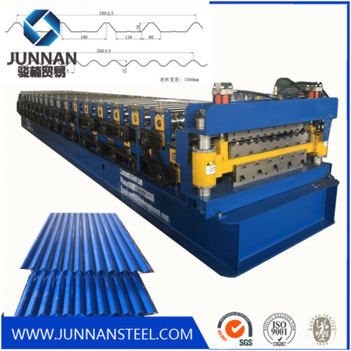 Metal Roofing Sheet Corrugated Iron Sheet Roll Forming Making Machine Cold Galvanizing Line