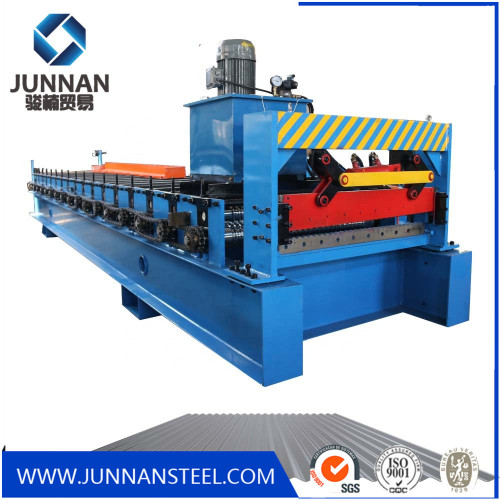 glazed roof tile double layer roof sheet roll forming machine