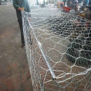 Factory prices pvc coated galvanized gabion wire mesh ZINC MATTRESS hexagonal gabion basket wall gabion box