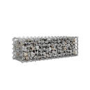 Hot Dip Galvanized Welded Gabion Box Wire Mesh Retaining Wall River Bank Gabion Basket Stone Cage Landscape Wall