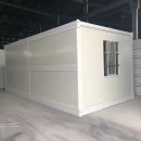 Low price 20ft modular mobile tiny home portable fold folding foldable prefab container house with toilet