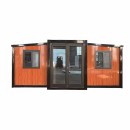 Foldable Office Modular Low Cost Housing Folding Prefabricated Homes Prefab House Container House