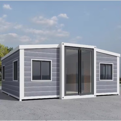 20ft 40ft Hurricane proof Light Steel foldable flat pack expandable storage prefabricated 4 bedroom container house
