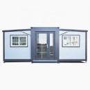 20ft 40ft Hurricane proof Light Steel foldable flat pack expandable storage prefabricated 4 bedroom container house