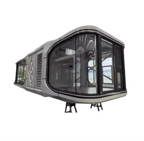 Luxury Modern Outdoor Portable Mobile Glamping Space Capsule Resort Hotel Tiny House