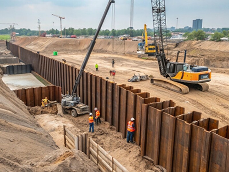 Steel Sheet Piles Types