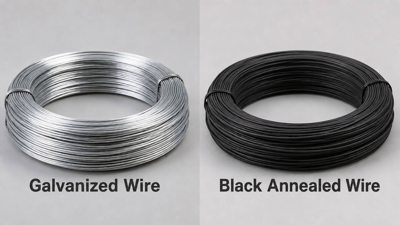 Galvanized Wire vs Black Wire: Which One Fits Your Application?