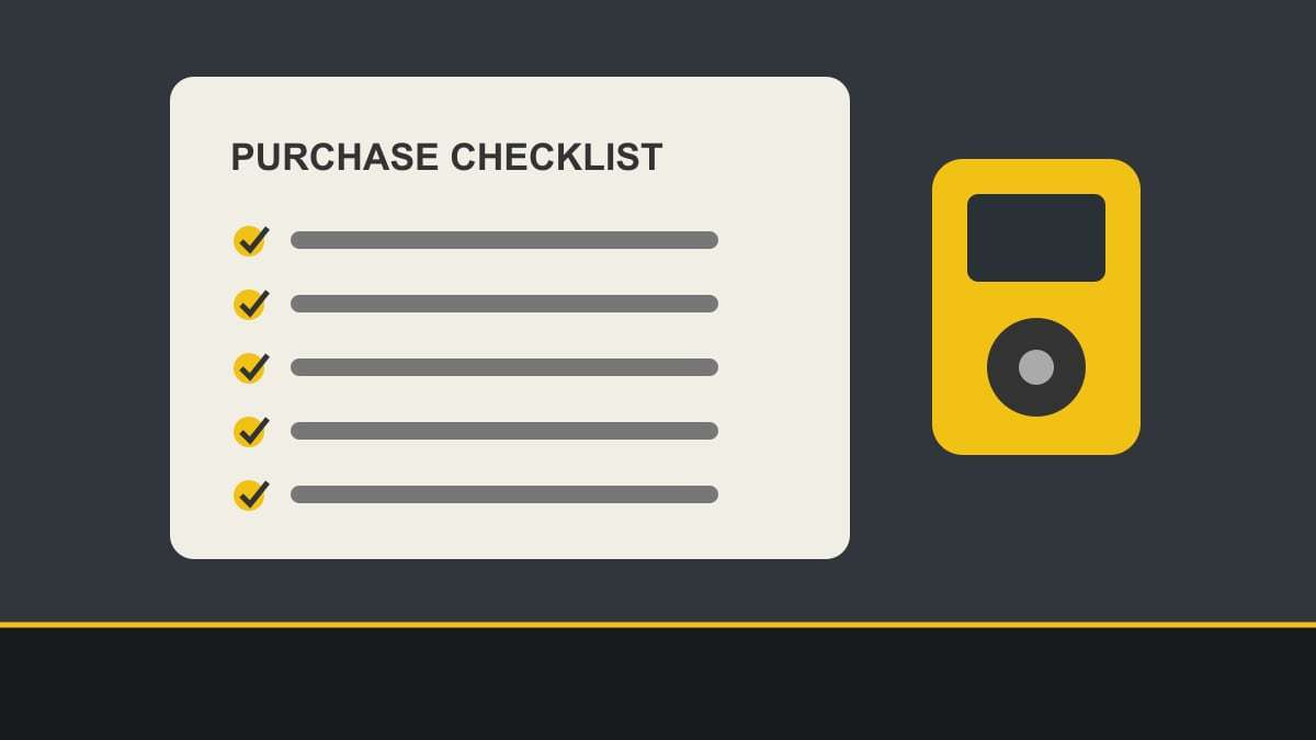 Conceptual galvanized steel coil purchasing checklist