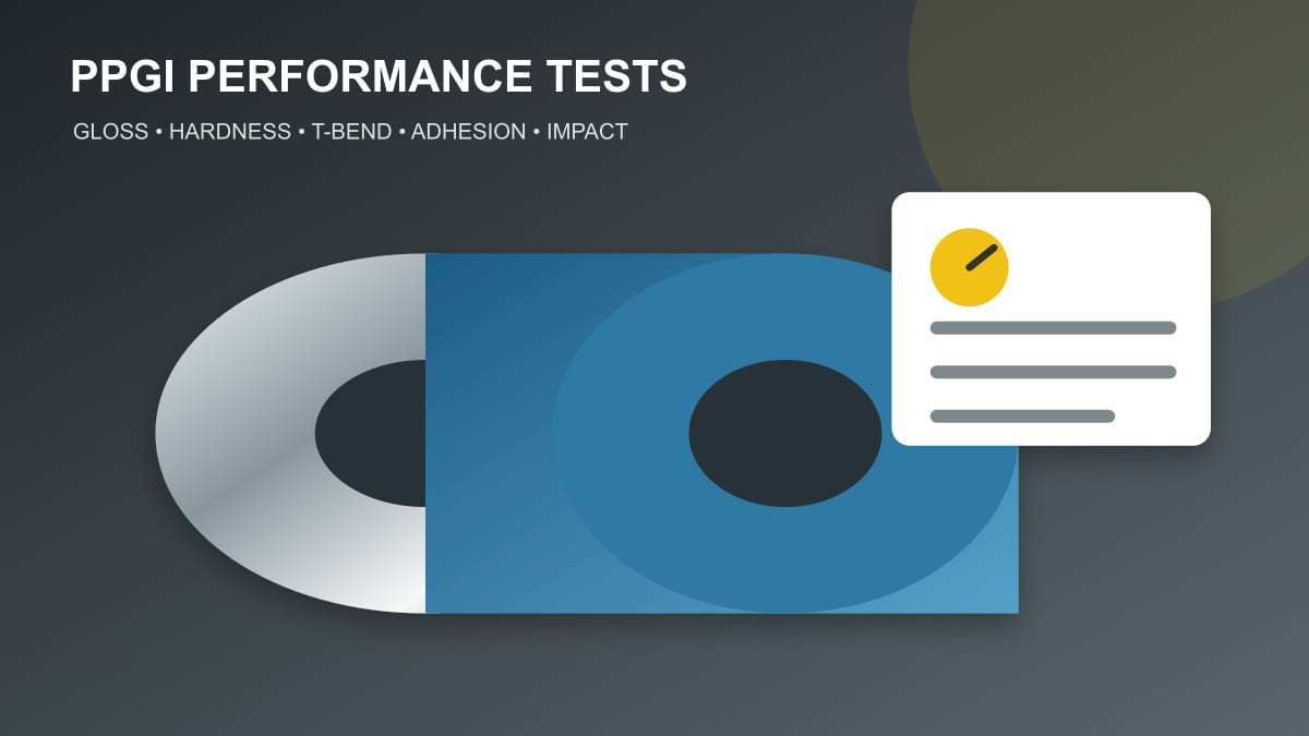 PPGI Coil Gloss, Hardness and T-Bend Performance: A Buyer’s Guide