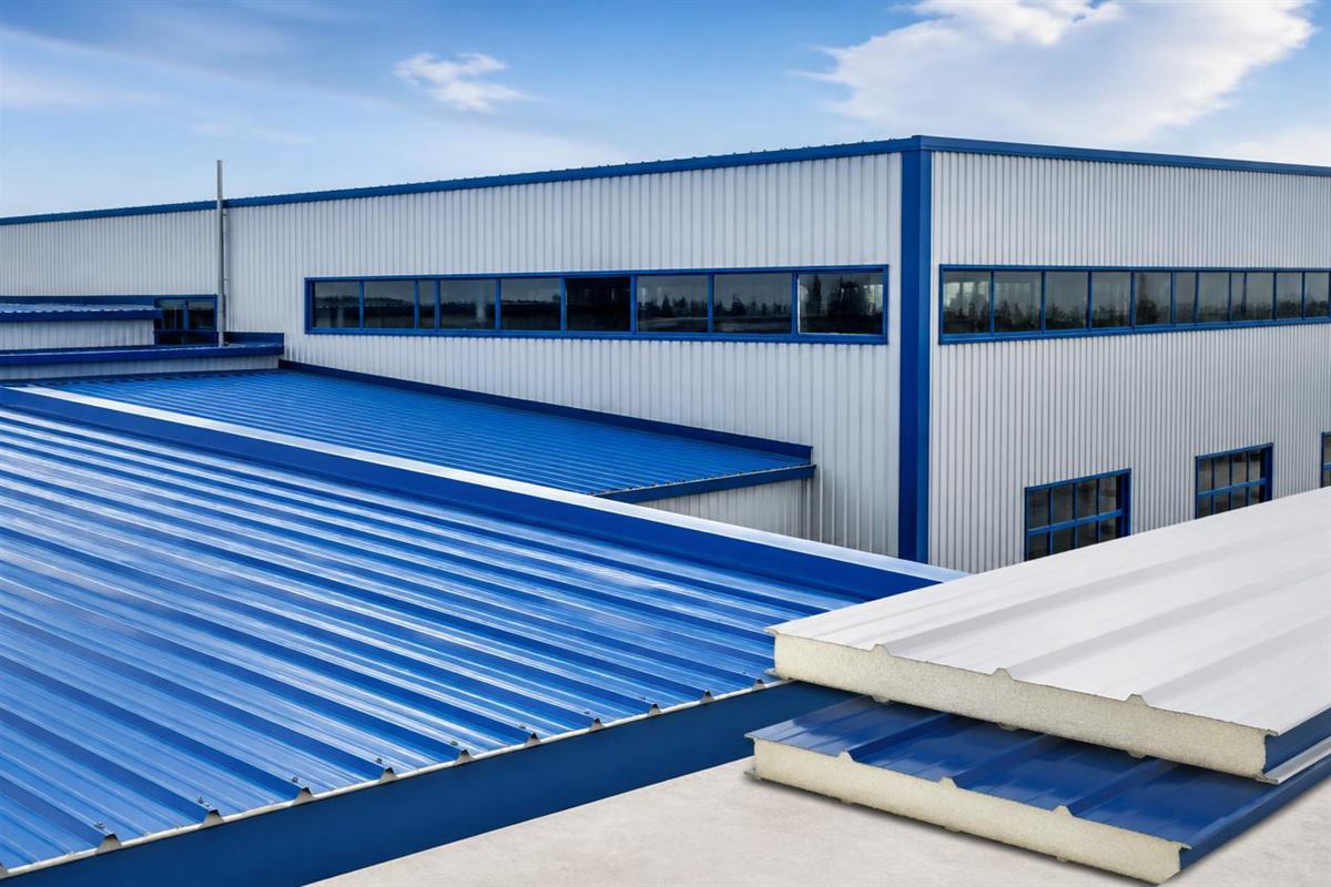 PPGI Applications Compared: Roofing, Wall Cladding and Sandwich Panels