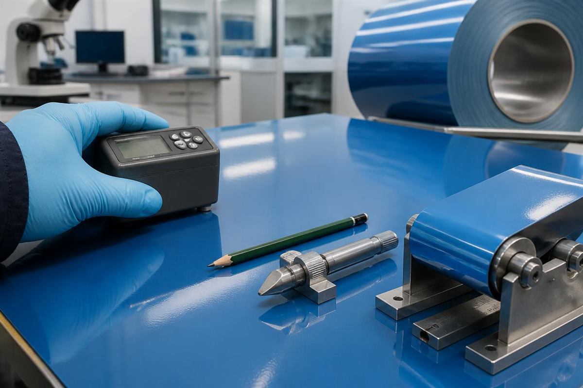 PPGI Coil Gloss, Hardness and T-Bend Performance: A Buyer’s Guide