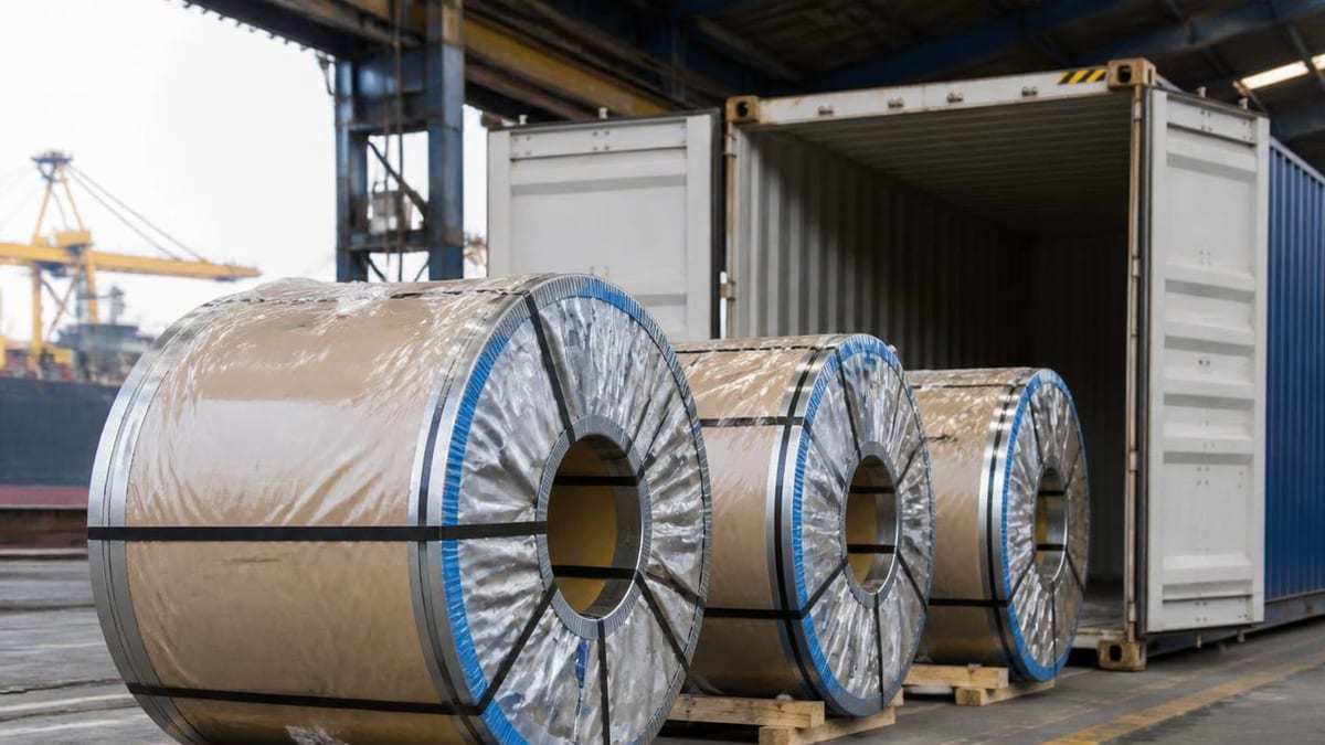 Galvanized Coil Rust Prevention During Ocean Shipping