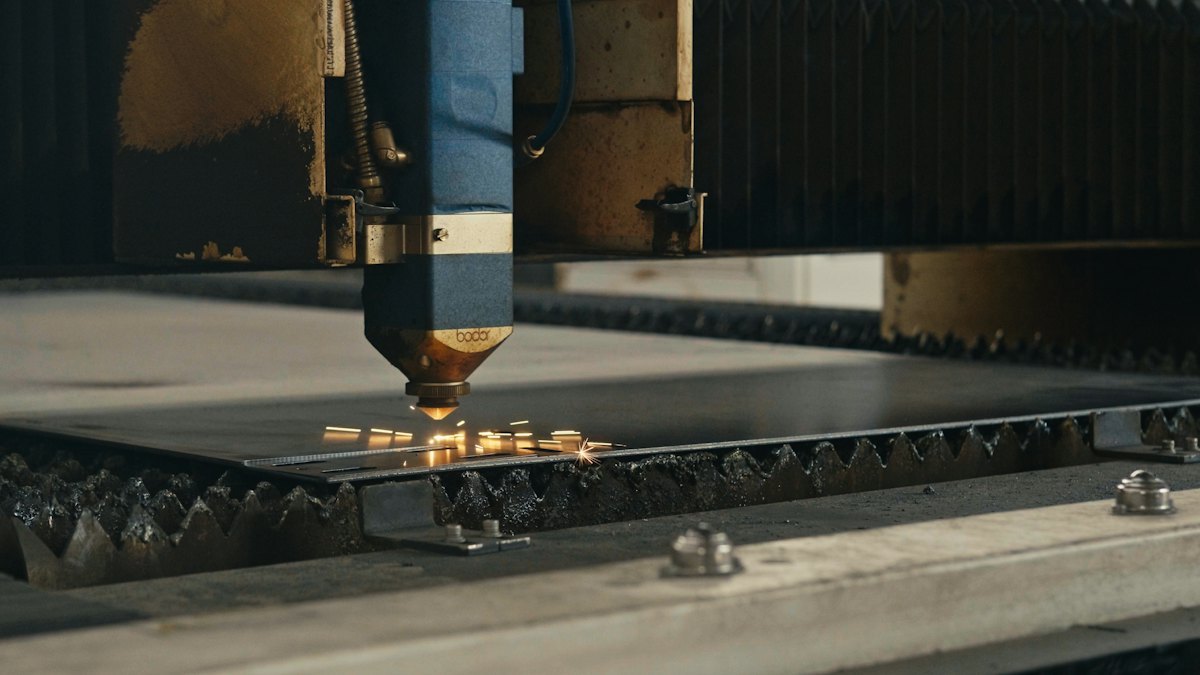 Precision metal processing in a workshop environment