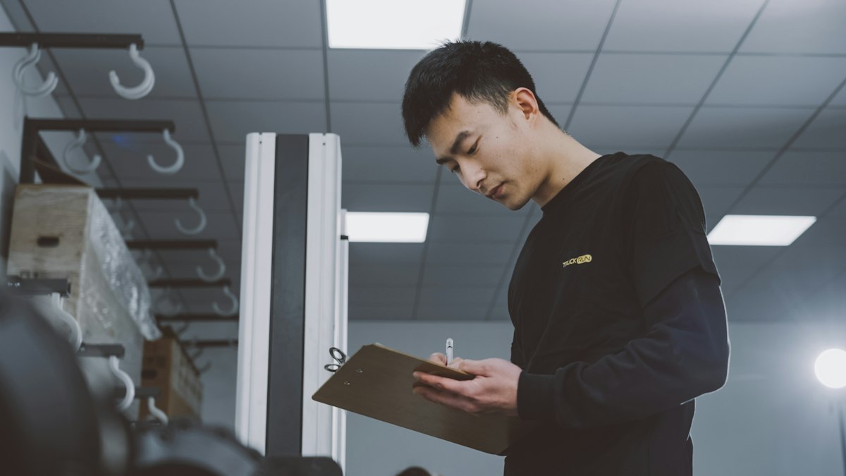 Illustrative industrial clipboard review; ASTM edition and grade require controlled document verification
