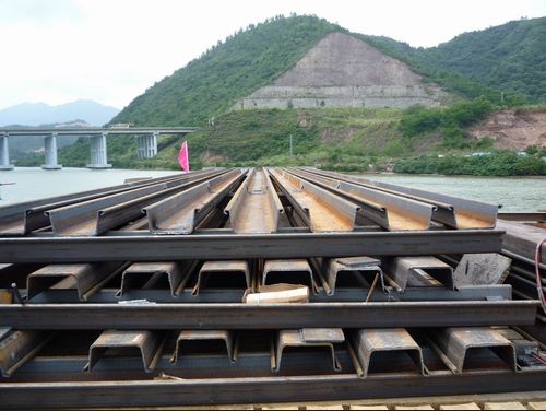 hot rolled/rolling z shaped steel sheet pile