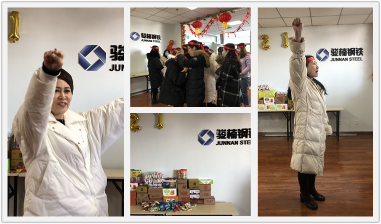 Junnan Steel  March summary meeting