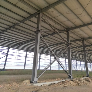 Prefabricated american standard prefab steel structure construction and real estate warehouse