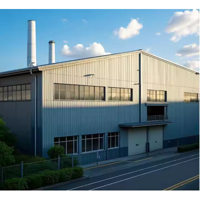 Q235B Q355B Industrial Design Steel Structure Metal Warehouse Hot-DIP Galvanized Prefabricated Workshop