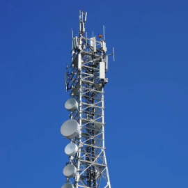 Galvanized Steel Telecommunication Tower and Product Self-supporting 4-leg Angle Steel Communication Tower