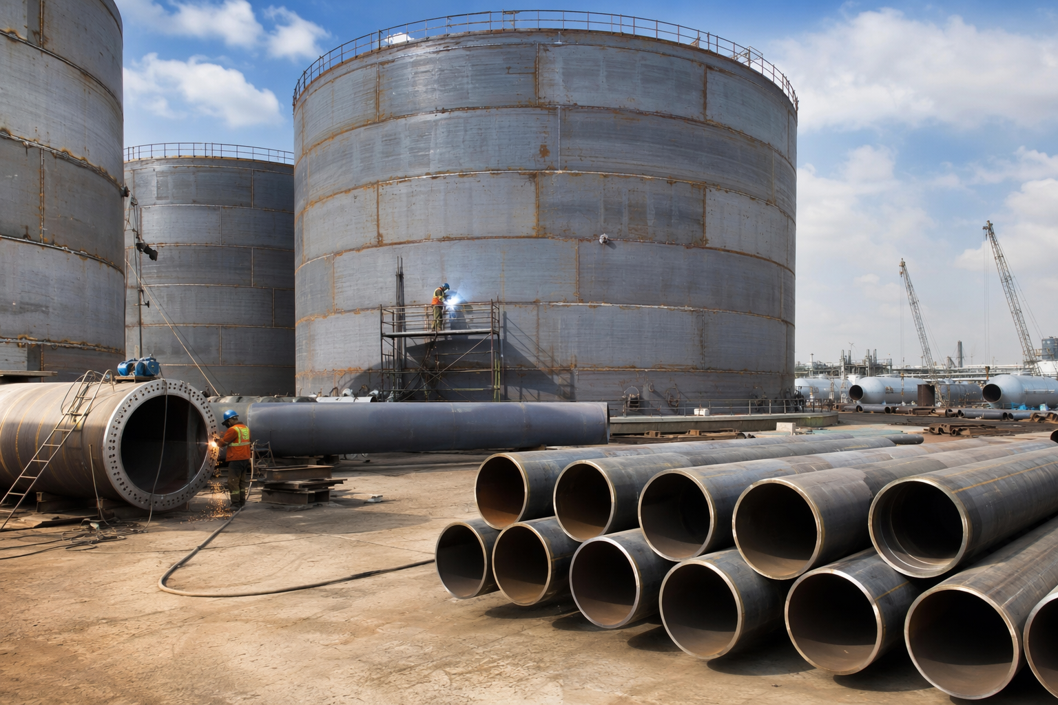 Storage Tanks & Pipes