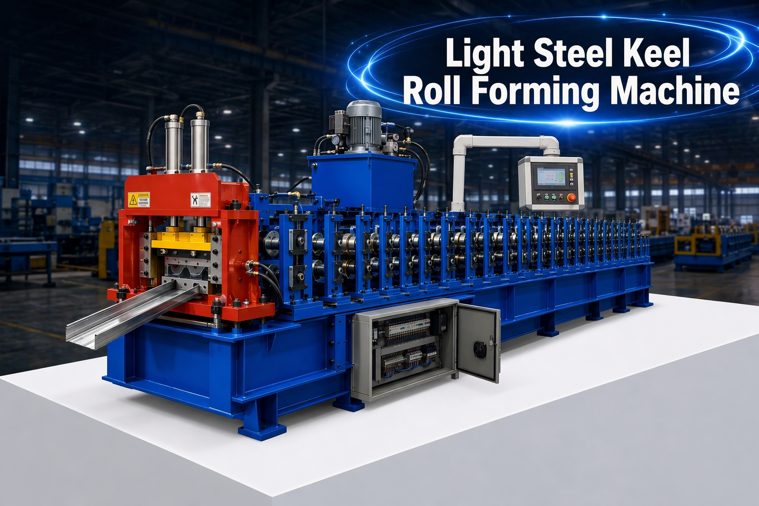Light steel keel machine