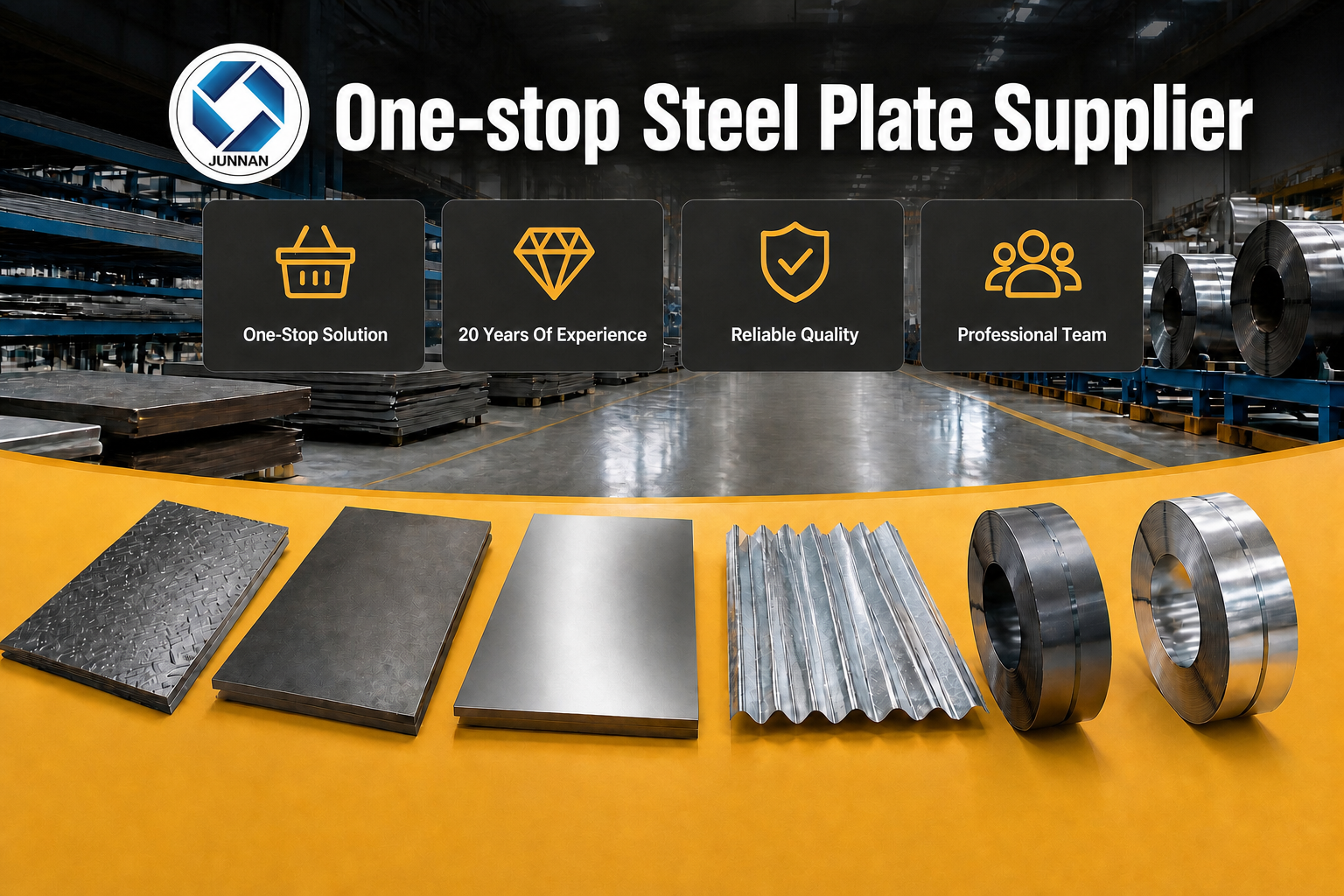 Hot rolled steel plate