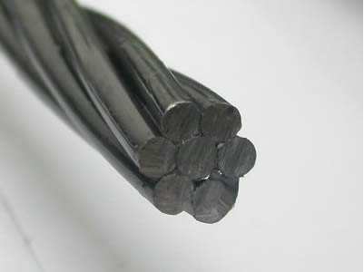 Steel strand for prestressed concrete