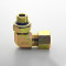 Brass Compression Fitting Adjustable Lock Nut Brass Elbow Fitting