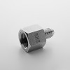 Stainless Steel Hydraulic Male Thread Flared Nipple Pipe Fitting For Water Oil Gas