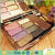 Hot selling portable 12 color shining shadow eye makeup eye shadow palette