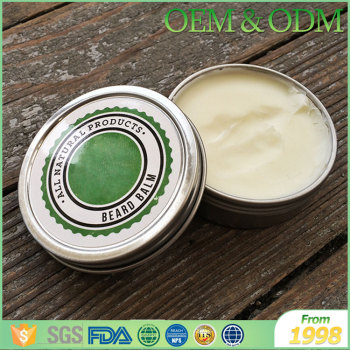 Private label welcome OEM fragrant beard balm natural mens styling wax for beard