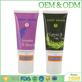 Foot cream and treatments with urea and salicylic acid for dry skin and cracked feet