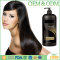 Private label black hair shampoo without sulfate for silver hair and blonde hair herbal fast magic black hair shampoo
