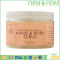 Best exfoliating body scrub with coconut oil for black skin face body cleansing scrub gel