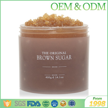 Best sugar and honey exfoliating body scrub to remove dead skin for dry skin and leg