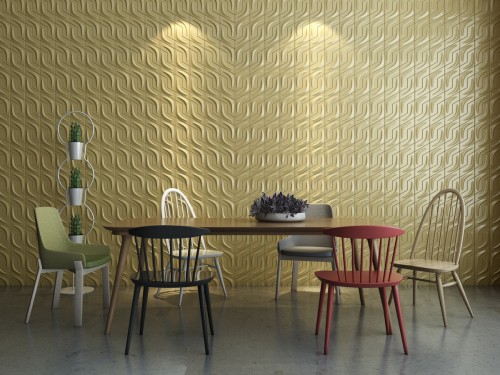 3D Peel and Stick Tiles PU Leather Wall Sticker Soft Leather Wall Panels Hexagon
