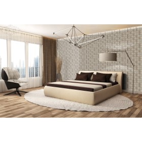 Leather Wall Covering  3D Leather Wave Panel Wall Coverings Faux leather Material