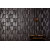 Leather Wall Covering  3D Leather Wave Panel Wall Coverings Faux leather Material