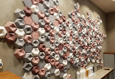 Luxury villa home designs for hotel use 3d decorative wall panels