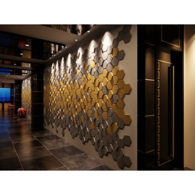 high quality 3d foam board pvc leather material density memory foam sheet mordern decoratiom