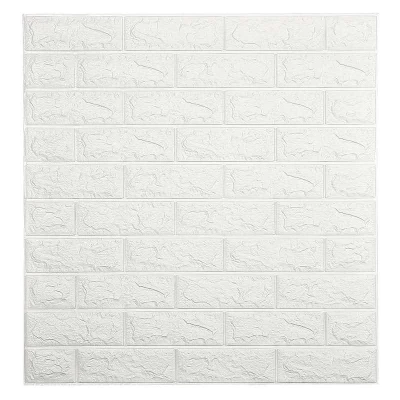 BOCAS Peel and Stick 3D Wall Panels Gold Brick Wallpaper for TV Walls |China manufacturer