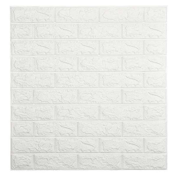 BOCAS Peel and Stick 3D Wall Panels Gold Brick Wallpaper for TV Walls |China manufacturer